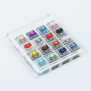 Kailh Switch Tester 4X4 Choc Low Profile Switches 16-Key SMD RGB for Mechanical Keyboards (Choc Switch Tester x1)