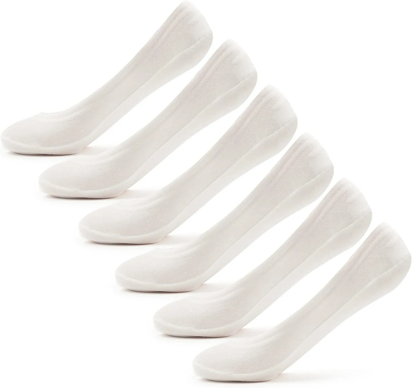 Keds Womens Invisible No Show Sock Liners With Non Slip Silicone Grip