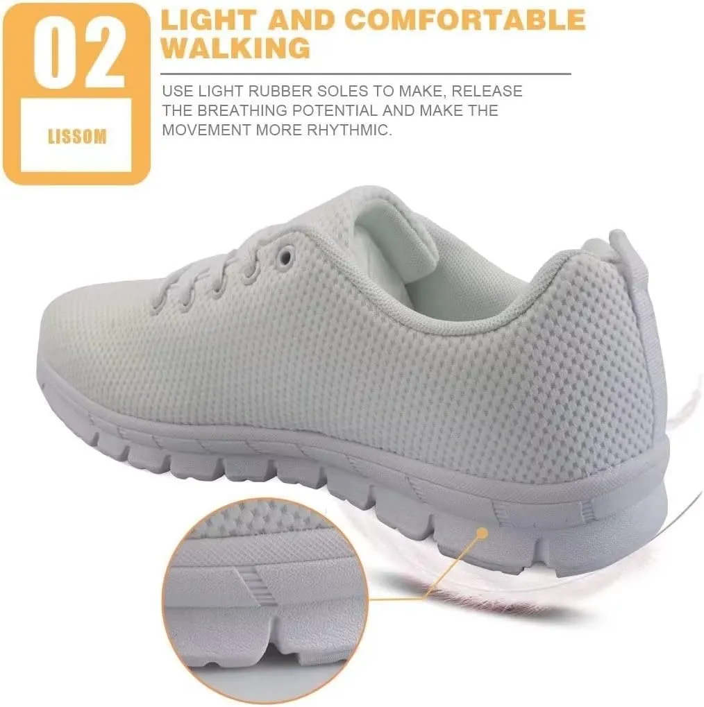 KEIAHUAN Mens Fashion Running Shoes Non-Slip Training Shoes Outdoor Walking Hiking Sneaker Breathable Lightweight Tennis Shoes