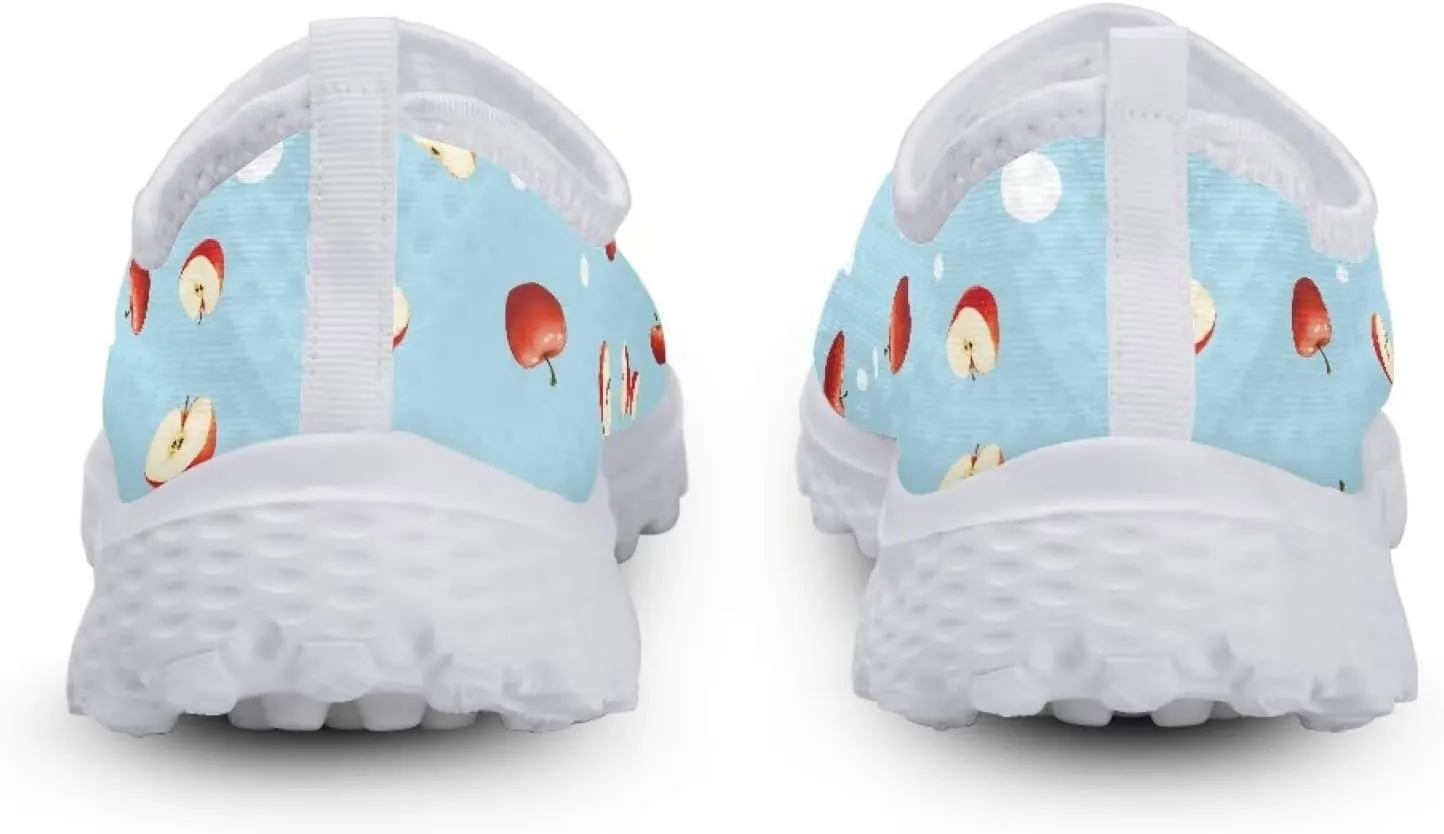 KEIAHUAN Trail Running Shoes Women Lightweight Fashion Casual Mesh Sneakers Flats