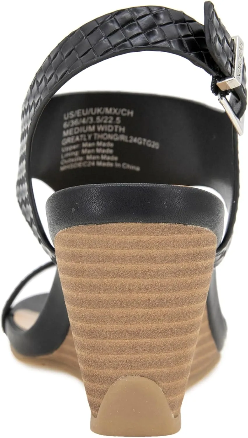 Kenneth Cole REACTION Women's Greatly Thong Wedge Sandal