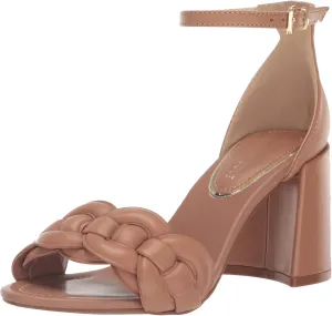Kenneth Cole Women's Women's Luisa Woven Wedge Sandal, Champagne Metallic, 11