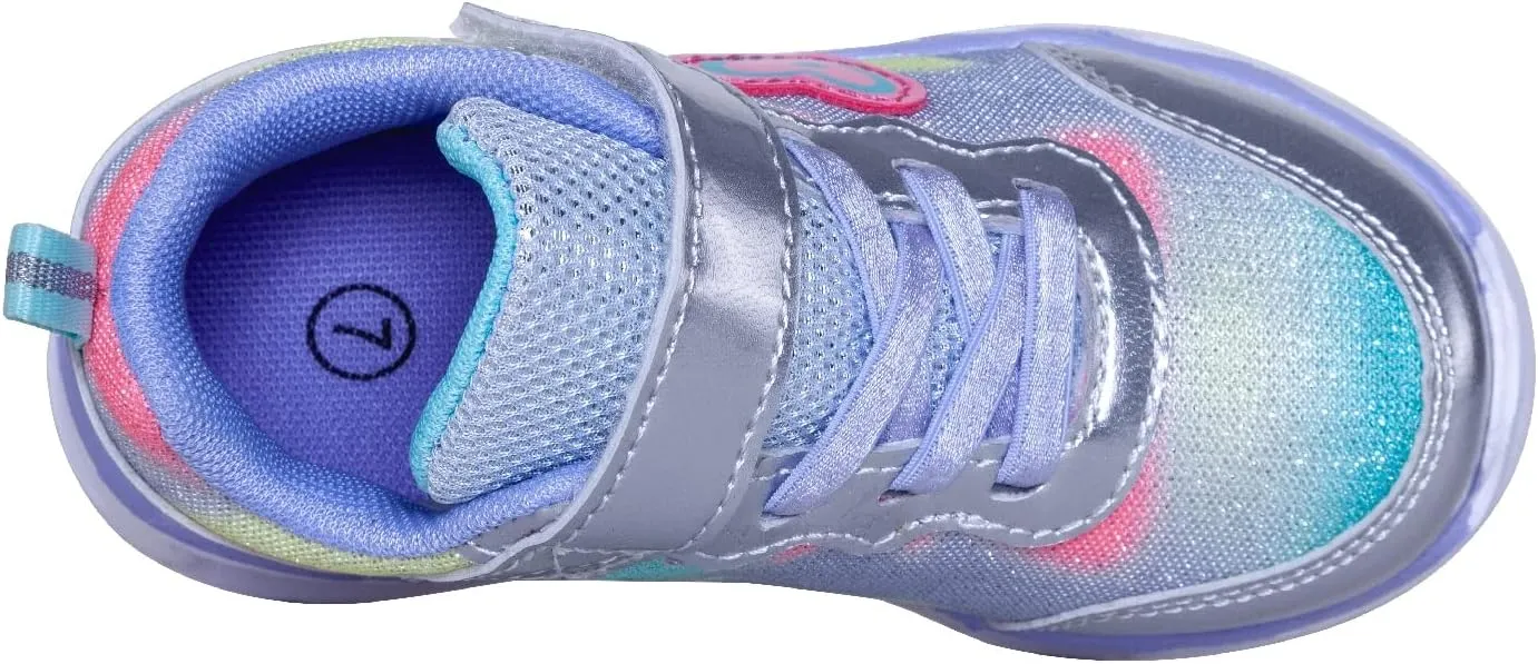 Kids Led Shoes Toddler Girls Fashion Light Up Sneaker