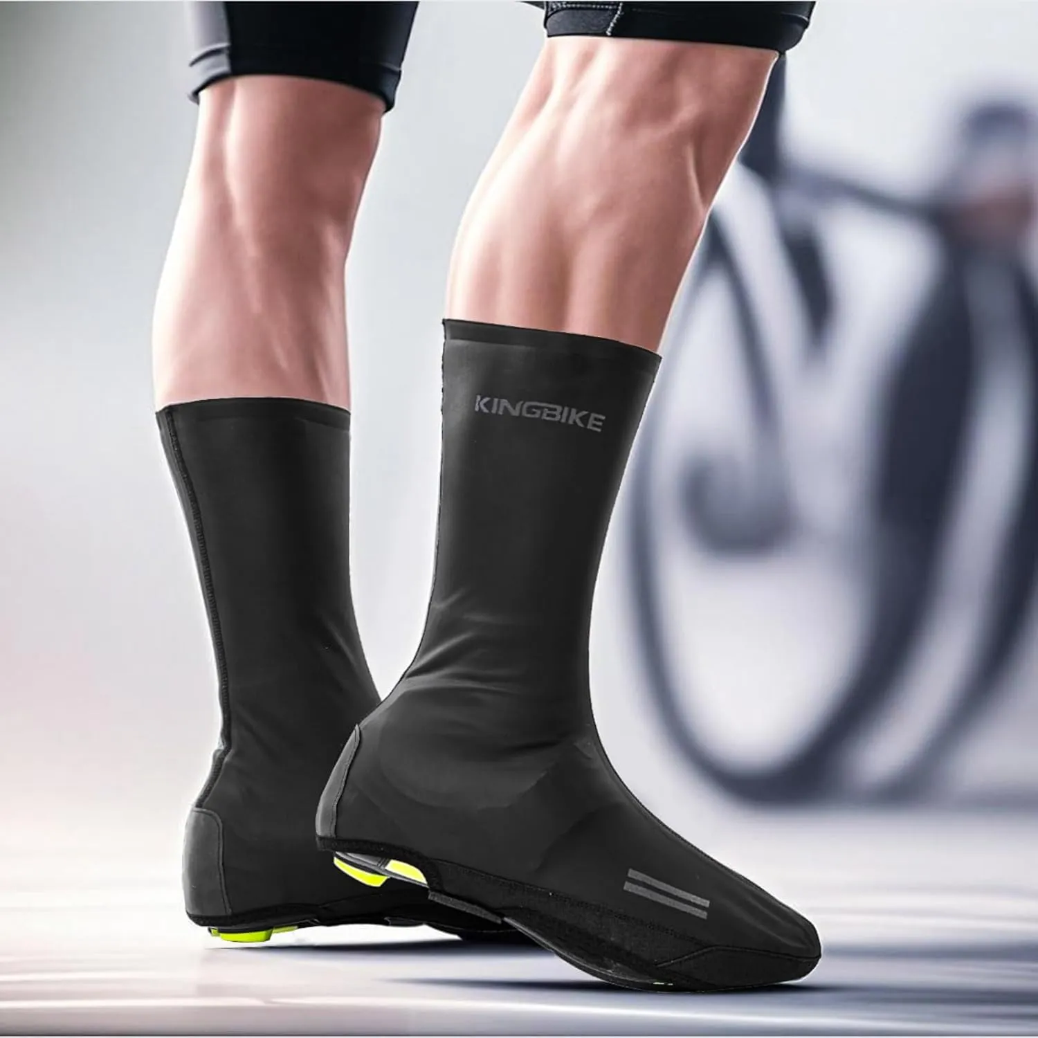 KINGBIKE Cycling Shoe Covers Overshoes Mountain/Road Bike Shoe Covers for Lock Shoes Protection Men Women