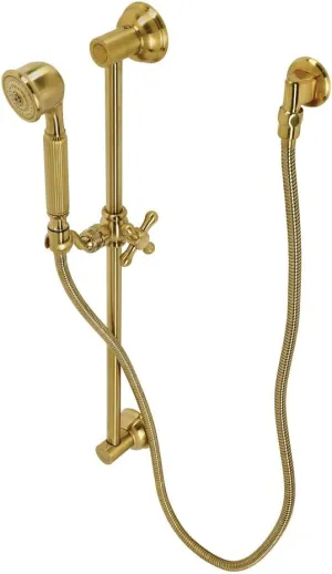 Kingston Brass KAK3327W7 Made to Match Shower Combo, Brushed Brass
