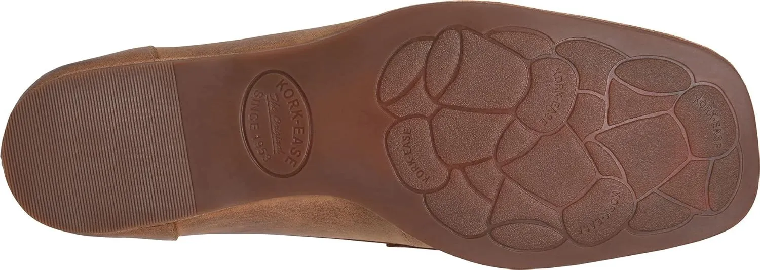 KORK-EASE Pisa Women's Leather Penny Loafer - Classic Icon Redesigned with Modern Square Toe and Premium Comfort