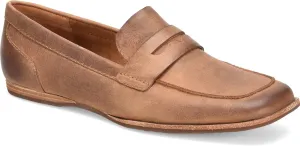 KORK-EASE Pisa Women's Leather Penny Loafer - Classic Icon Redesigned with Modern Square Toe and Premium Comfort