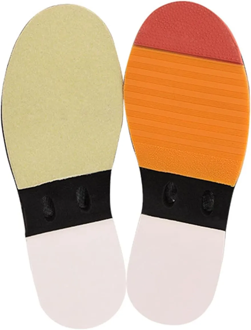 Ladies Bowling Shoes, Women's Bowling Sport Trainers Leather Lawn Bowls Shoes with Sliding Soles