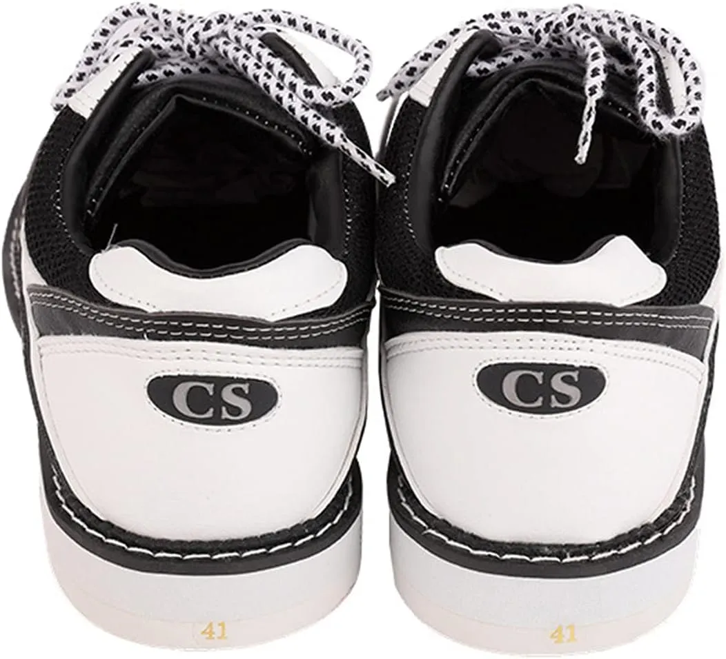 Ladies Bowling Shoes, Women's Bowling Sport Trainers Leather Lawn Bowls Shoes with Sliding Soles