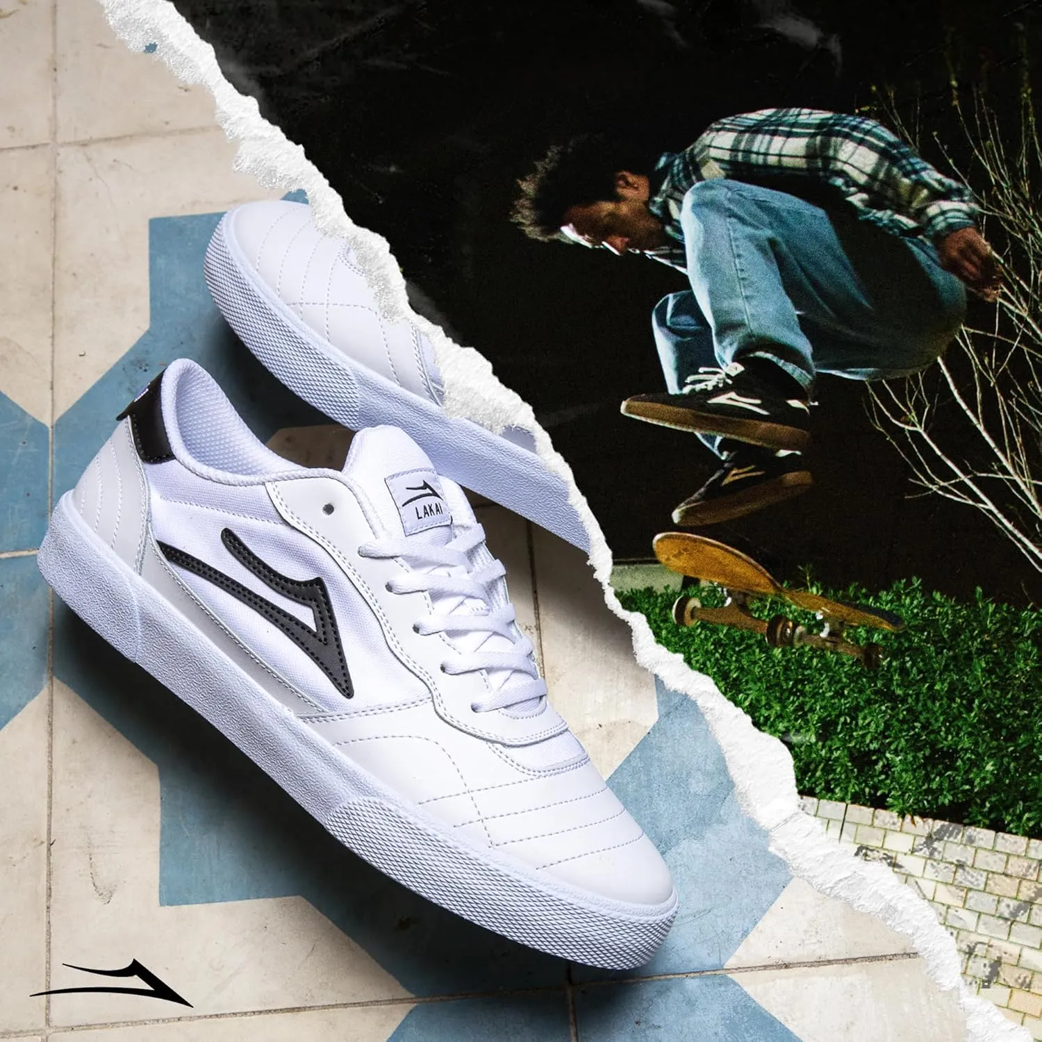 Lakai Men’s Cambridge Low-Top Skateboarding Shoe
