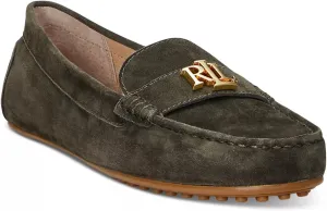 Lauren Ralph Lauren Women's Barnsbury Suede Loafer Driving Style