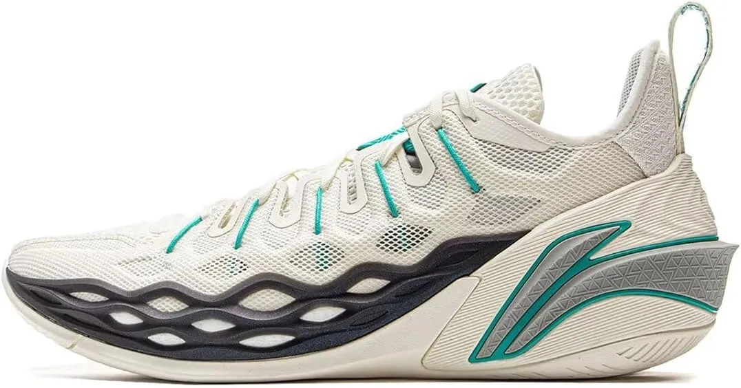 LI-NING Buckets Men Professional Basketball Shoes Lightweight High Rebound Basketball Outdoor Sneakers ABAV023