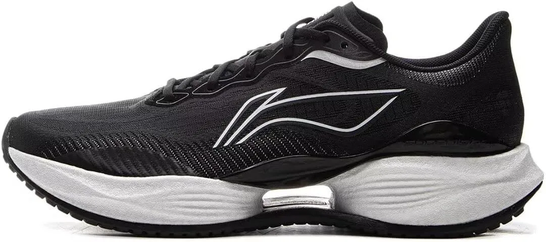 LI-NING Super Light 22 Women Running Shoes Reflective Boom Fiber High Rebound Light Weight Cushioning Sport Shoes ARBV002