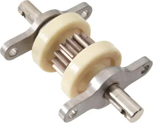 Lippert 324869 RV Slide-Out Standard Gear Pack Assembly 2.5" x 2.5", SILVER, WHITE