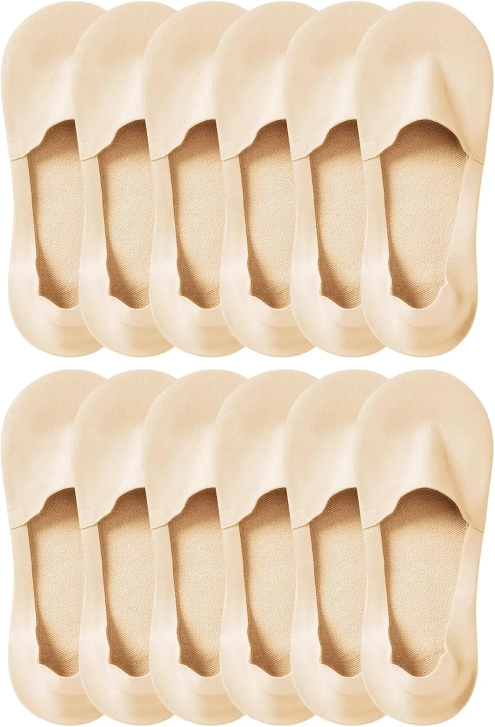 Lomitract Thin No Show Socks (Women 5-12), Made of Ice Silk Surface on the Surface & Cotton on the Bottom
