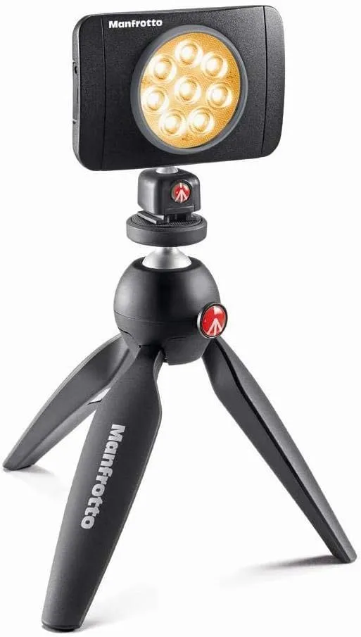 LUMIMUSE 8 LED Light and Accessories - Black