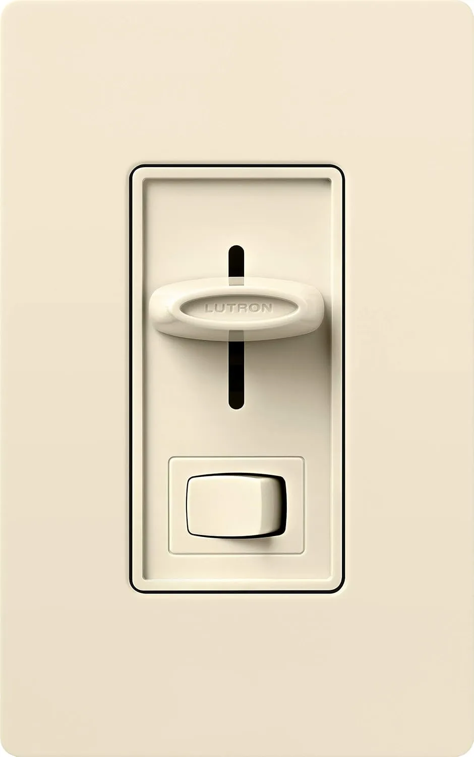 Lutron SFSQ-LF-AL Skylark 3-Speed Fan and Light Control, Almond