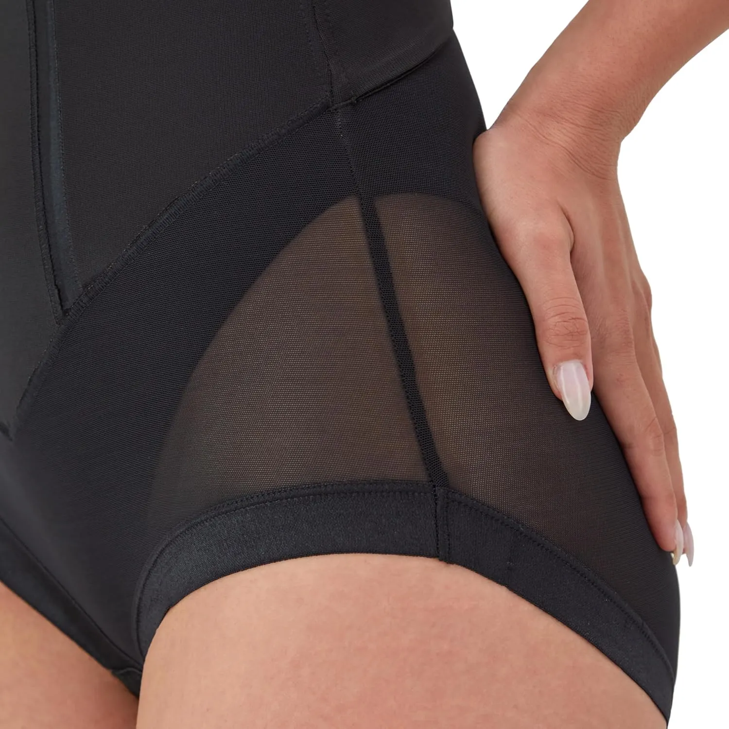Maidenform Women's Shapewear Tummy Control Bodysuit, Built-In Bra Convertible to Strapless, Ultra Firm Shapewear Bodysuit