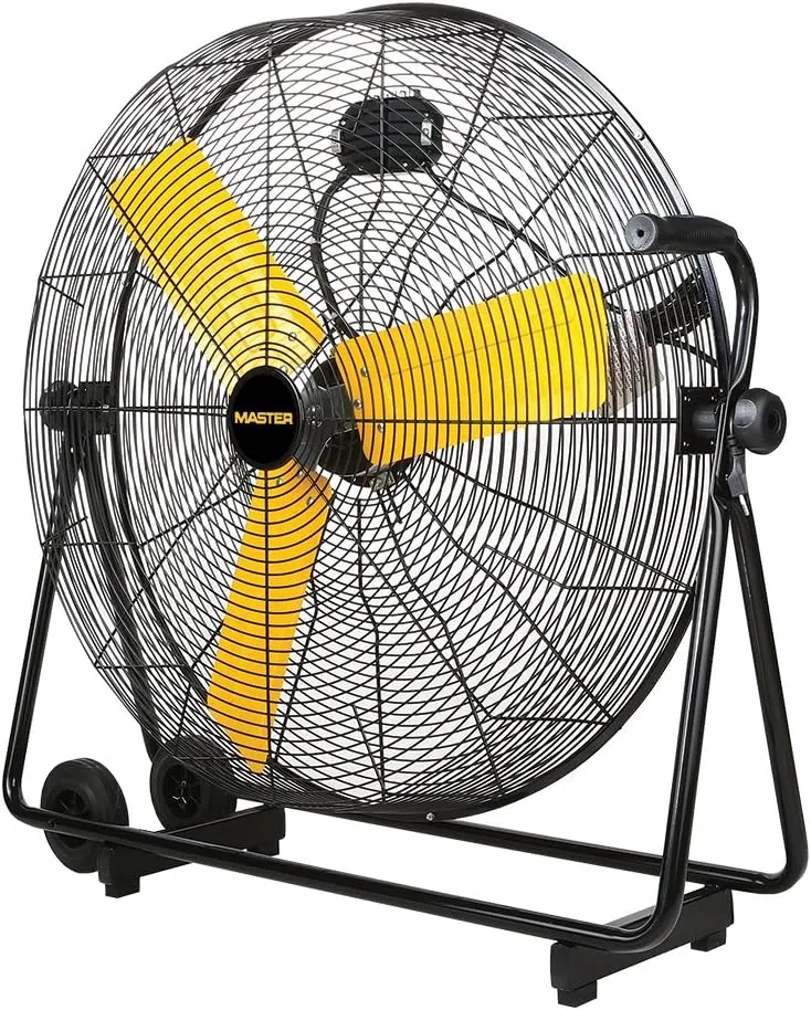 Master 30" Direct Drive Basket Cradle Floor Fan, for Commercial, Shop or Garage - Tiltable (MAC-30BCT)