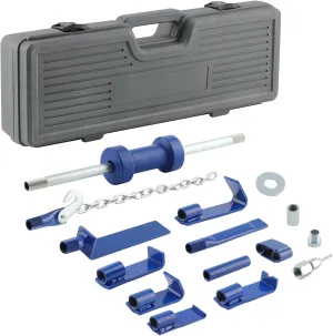 maXpeedingrods 13LBS Dent Puller Slide Hammer Car Dent Removal Tool Kit, Heavy Duty Auto Body Dent Repair Tool Kit, Automotive Dent Remover, 18 Pieces Slide Hammer Puller Set, Blue
