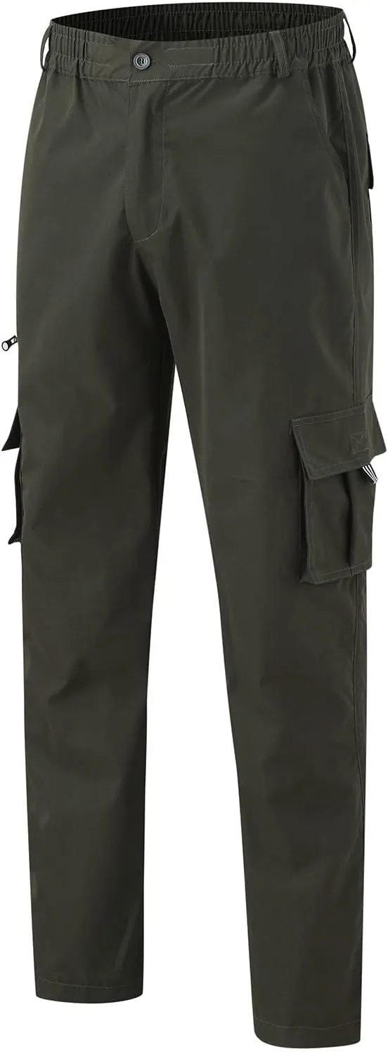 Men's Jogging Pants Casual Camouflage Jogger Gym Sports Sweatpant Loose Fit Elastic Waist Pull On Pant