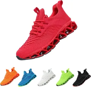 Mens Slip-ins Running Shoes Blade Tennis Walking Sneakers Comfortable Fashion Non Slip Work Sport Shoes Gym Trainers