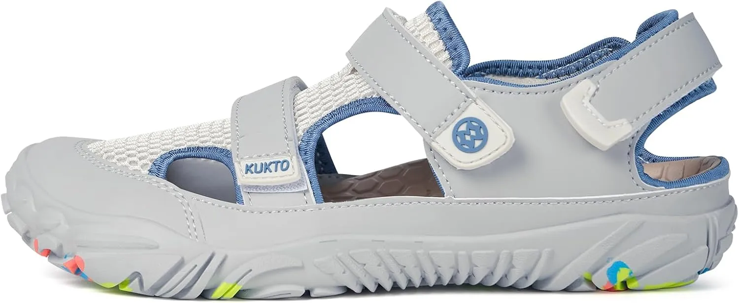 Mens Womens Water Shoes Barefoot Beach Sandals Wide Width Quick Dry Swim Aqua Shoes with Arch Support for Pool Diving Hiking Kayaking Outdoor Sport Athletic Summer
