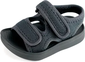MK MATT KEELY Unisex Kids Summer Slide Sandals Baby Comfort Anti-Slip Open Toe Adjustable Walking Beach Shower Shoes for Boys Girls