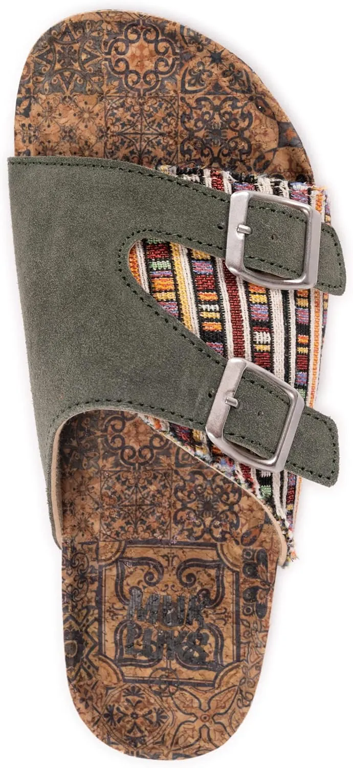 MUK LUKS Women's Valerie Terra Turf Sandals