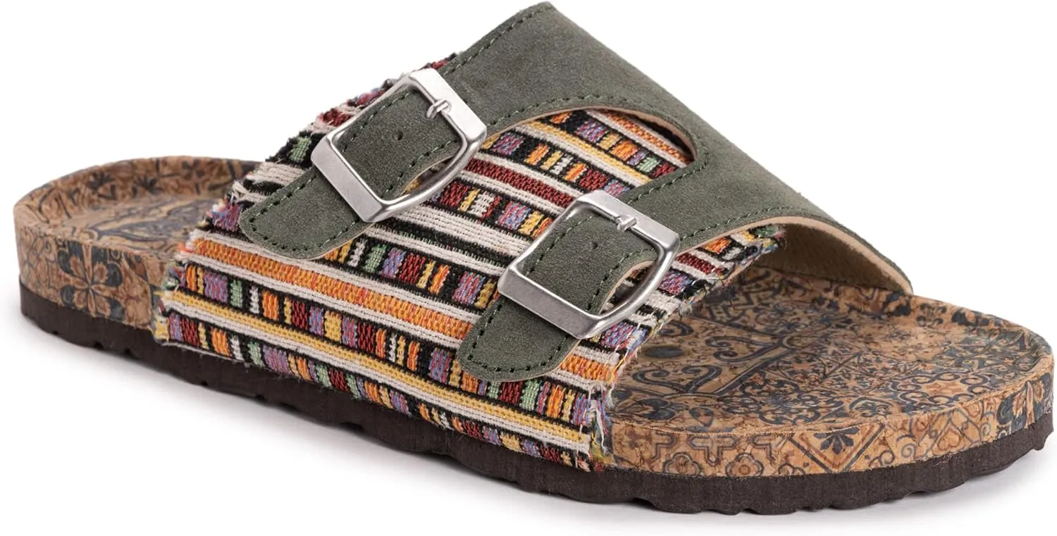 MUK LUKS Women's Valerie Terra Turf Sandals