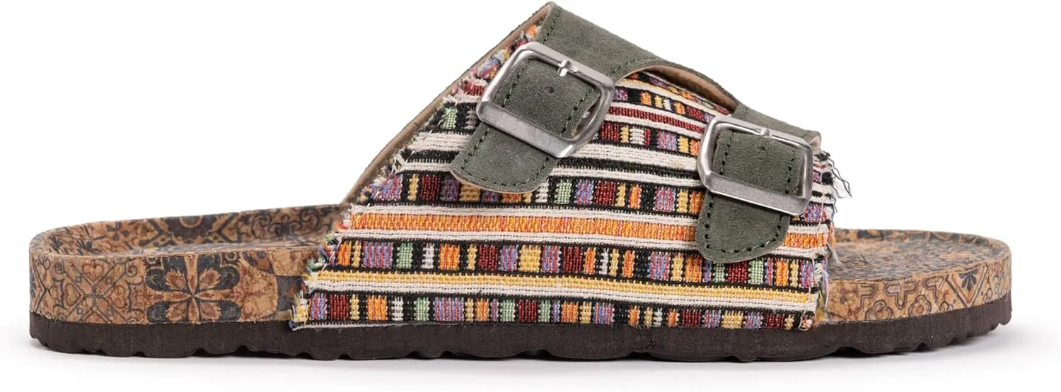 MUK LUKS Women's Valerie Terra Turf Sandals