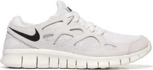 Nike Free Run 2 White/Black/Light Bone/Phantom 6 B (M)