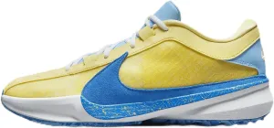 Nike Giannis Freak 5 Men's Basketball Shoes (DX4985-700, Soft Yellow/White/Light Laser Orange) Size 10.5