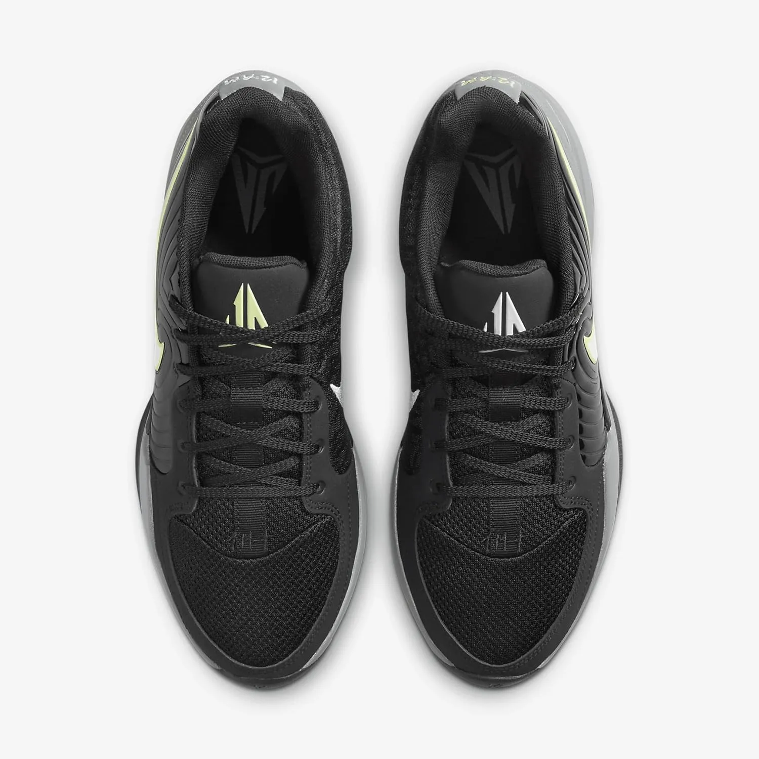 Nike Ja 2 Basketball Shoes (FD7328-001, Black/Light Smoke Grey/Light Lemon Twist/Phantom)