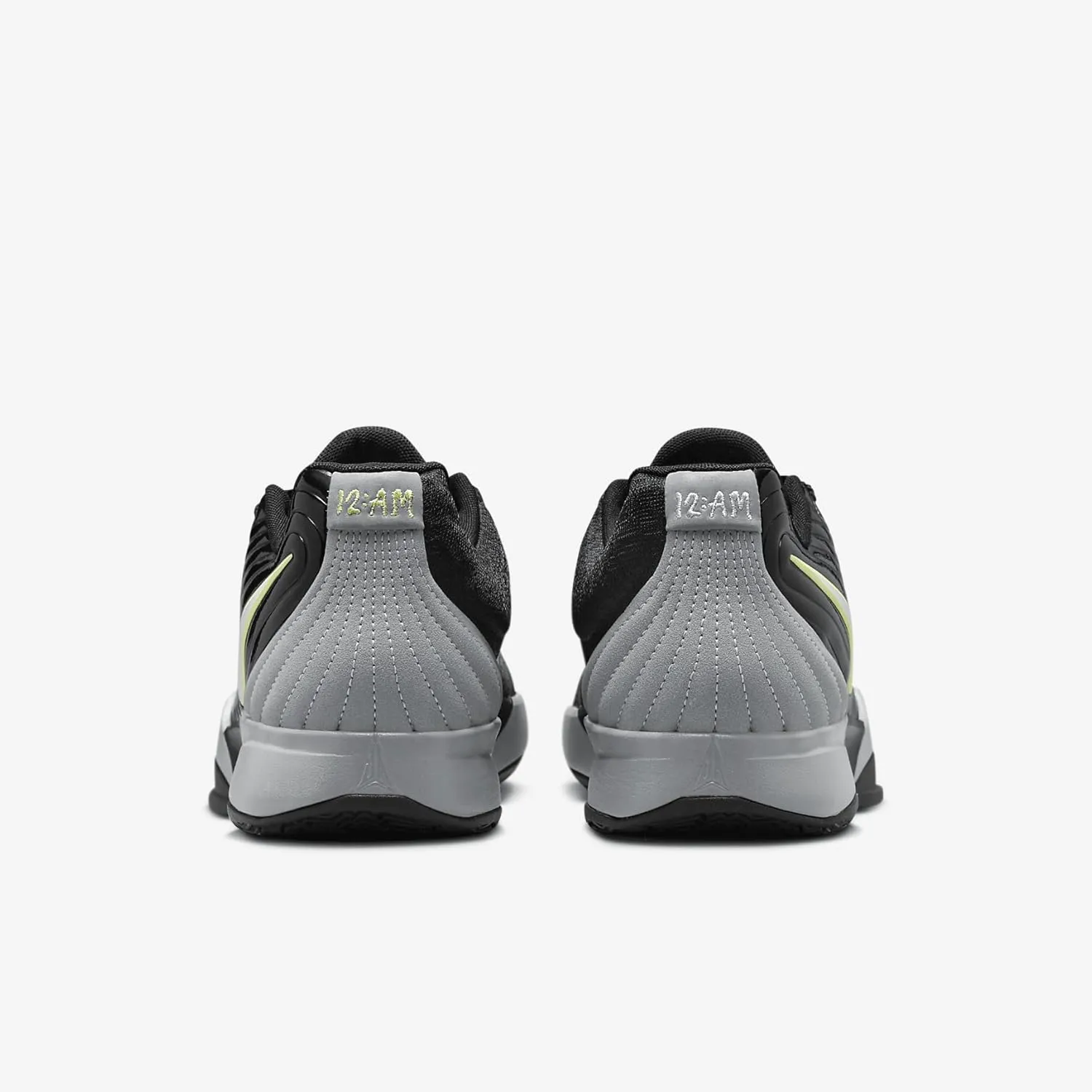 Nike Ja 2 Basketball Shoes (FD7328-001, Black/Light Smoke Grey/Light Lemon Twist/Phantom)
