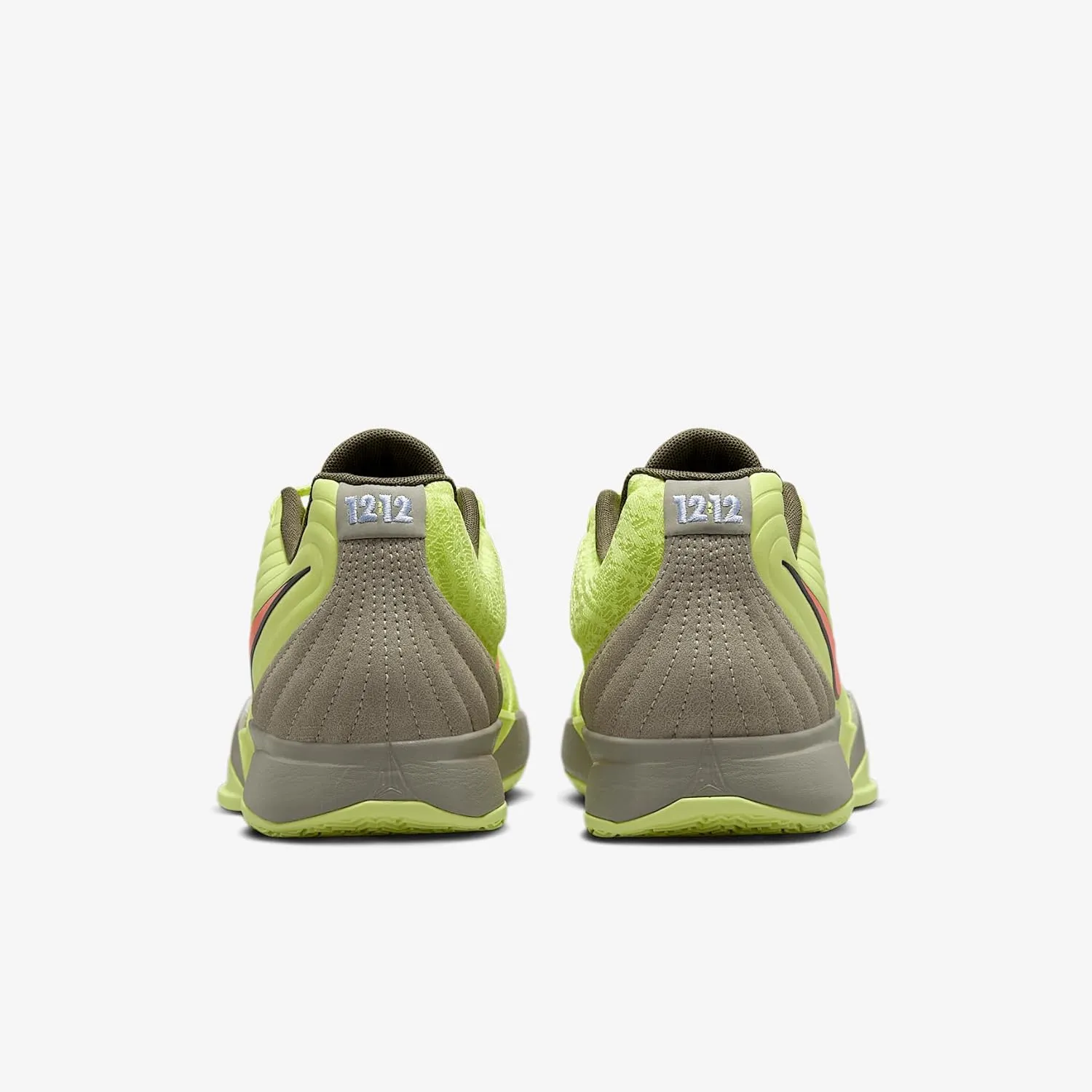 Nike Ja 2 Basketball Shoes (FD7328-701, Light Lemon Twist/Light Army/Cargo Khaki/Total Orange)