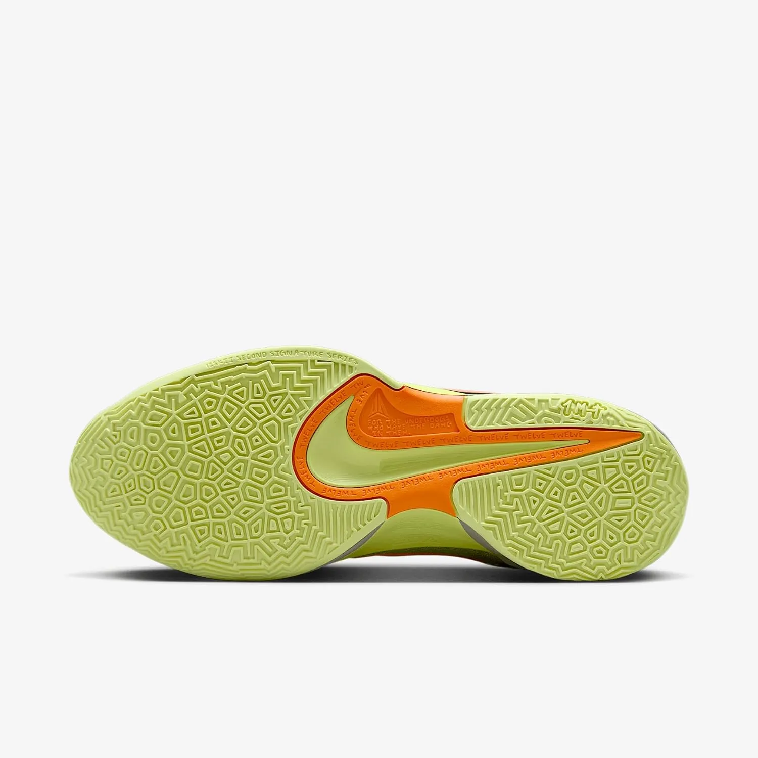 Nike Ja 2 Basketball Shoes (FD7328-701, Light Lemon Twist/Light Army/Cargo Khaki/Total Orange)