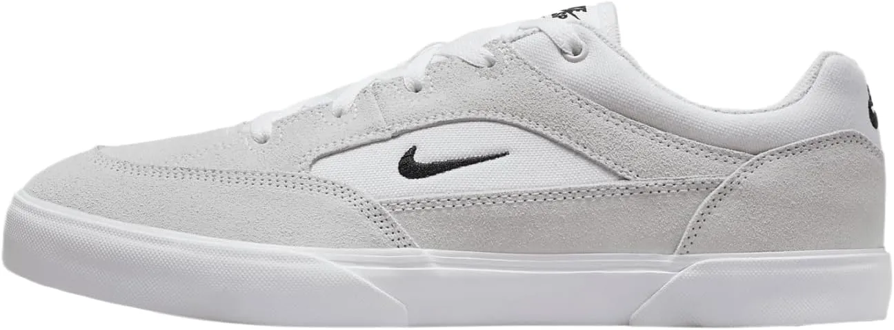 Nike SB Malor Men's Shoes (FV6064-101, White/Summit White/Gum Light) Size 12