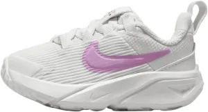 Nike Star Runner 4 Baby/Toddler Shoes (DX7616-103, ummit White/Viotech/Summit White/Beyond Pink) Size 8