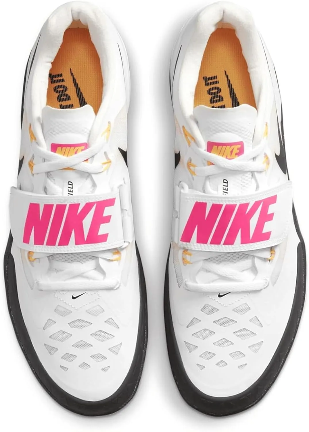 Nike Zoom Rotational 6 Track & Field Throwing Shoes (685131-004, Anthracite/Black/Light Lemon Twist/Fierce Pink)