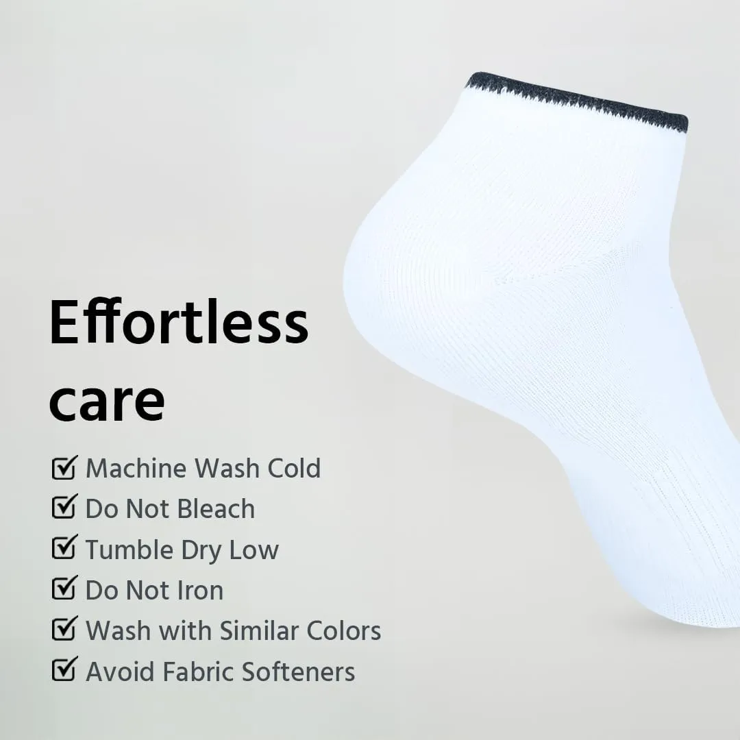 No Show Socks Womens |Pack of 8| Low Cut Ankle Non Slip Footie for Flats Sneaker Slip On Loafer Thin Summer Sock