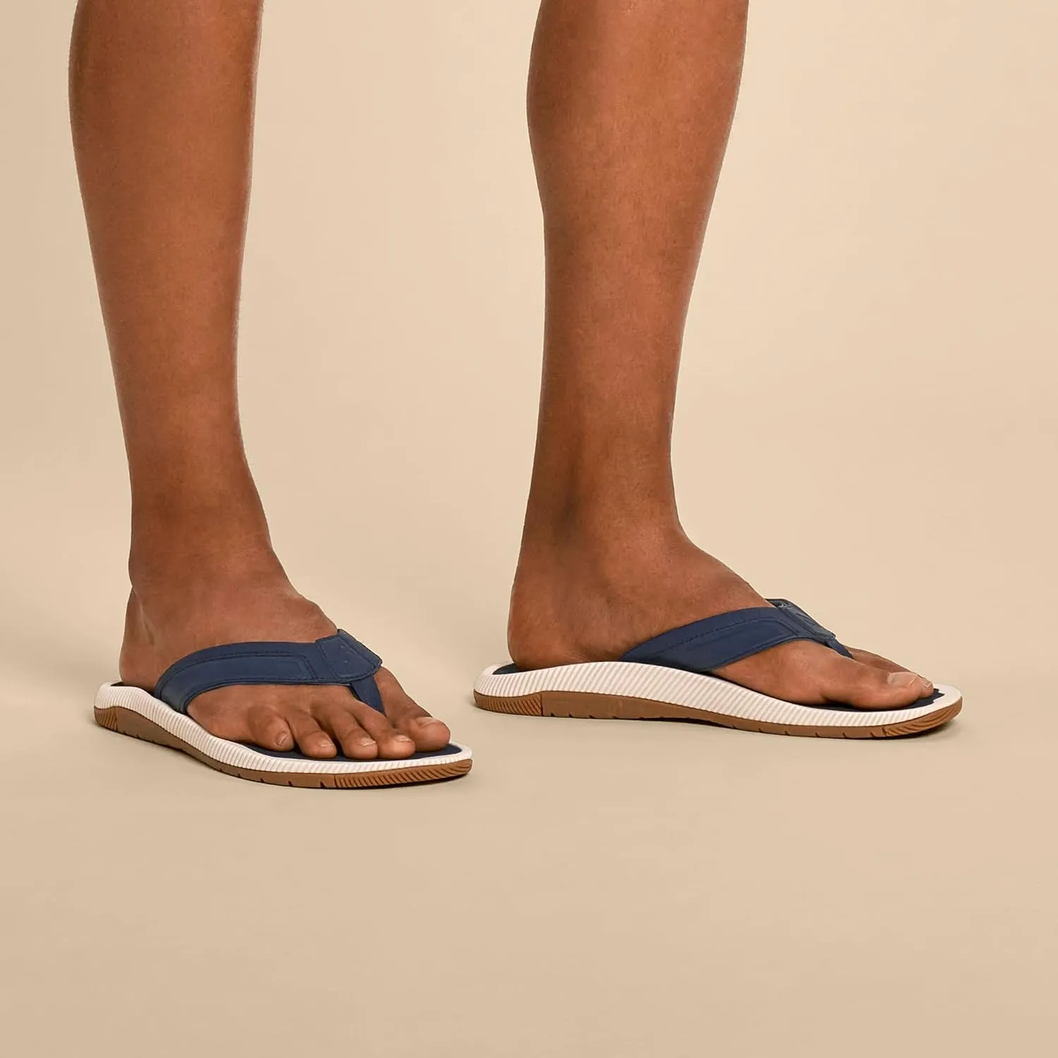 OLUKAI Kukulu Men's Beach Sandal, Water-Friendly Shoe & Wet Grip Soles, All-Day Wear & Comfortable Fit