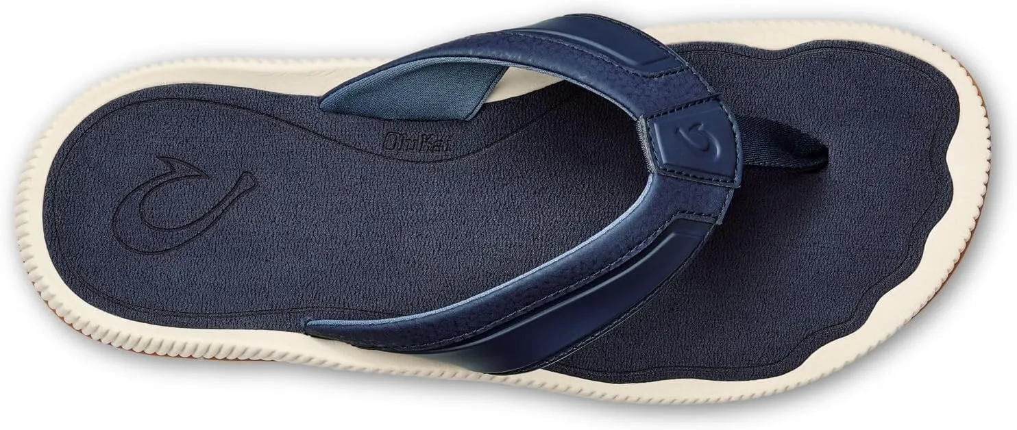 OLUKAI Kukulu Men's Beach Sandal, Water-Friendly Shoe & Wet Grip Soles, All-Day Wear & Comfortable Fit