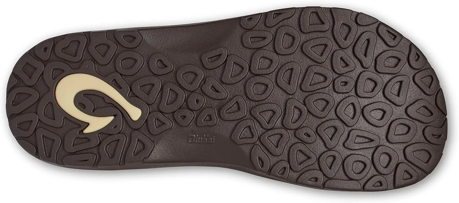 OLUKAI Ohana Pa'i Men's Beach Sandals, Quick-Dry Flip-Flops, Water Resistant & Lightweight, Ultra Comfortable Fit