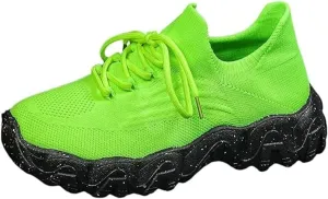 Ortho Pro Shoes for Women Wide Width Mesh Lace Lightweight Low-Cut Sneakers Comfortable Ankle Socks Non Slip Walking Sneakers Mesh Orthopedic Breathable Shoes