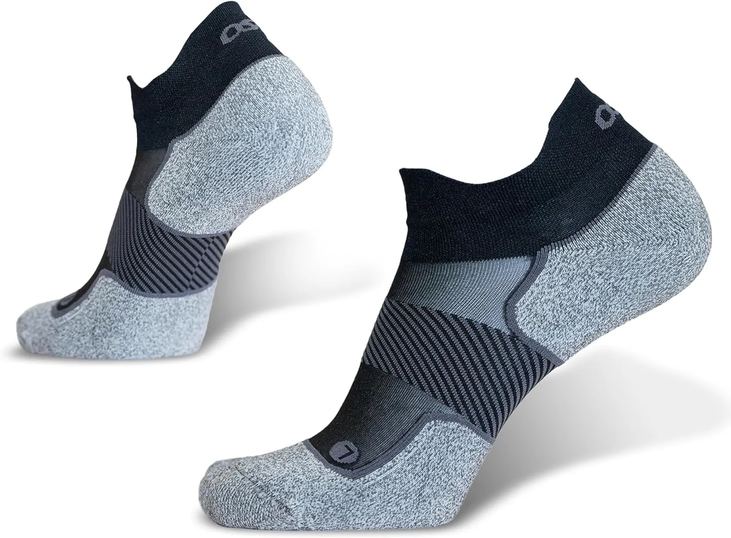 OS1st AC4 Active Comfort No-Show Socks | Blister Protection, double-tab and reinforced seamless toe