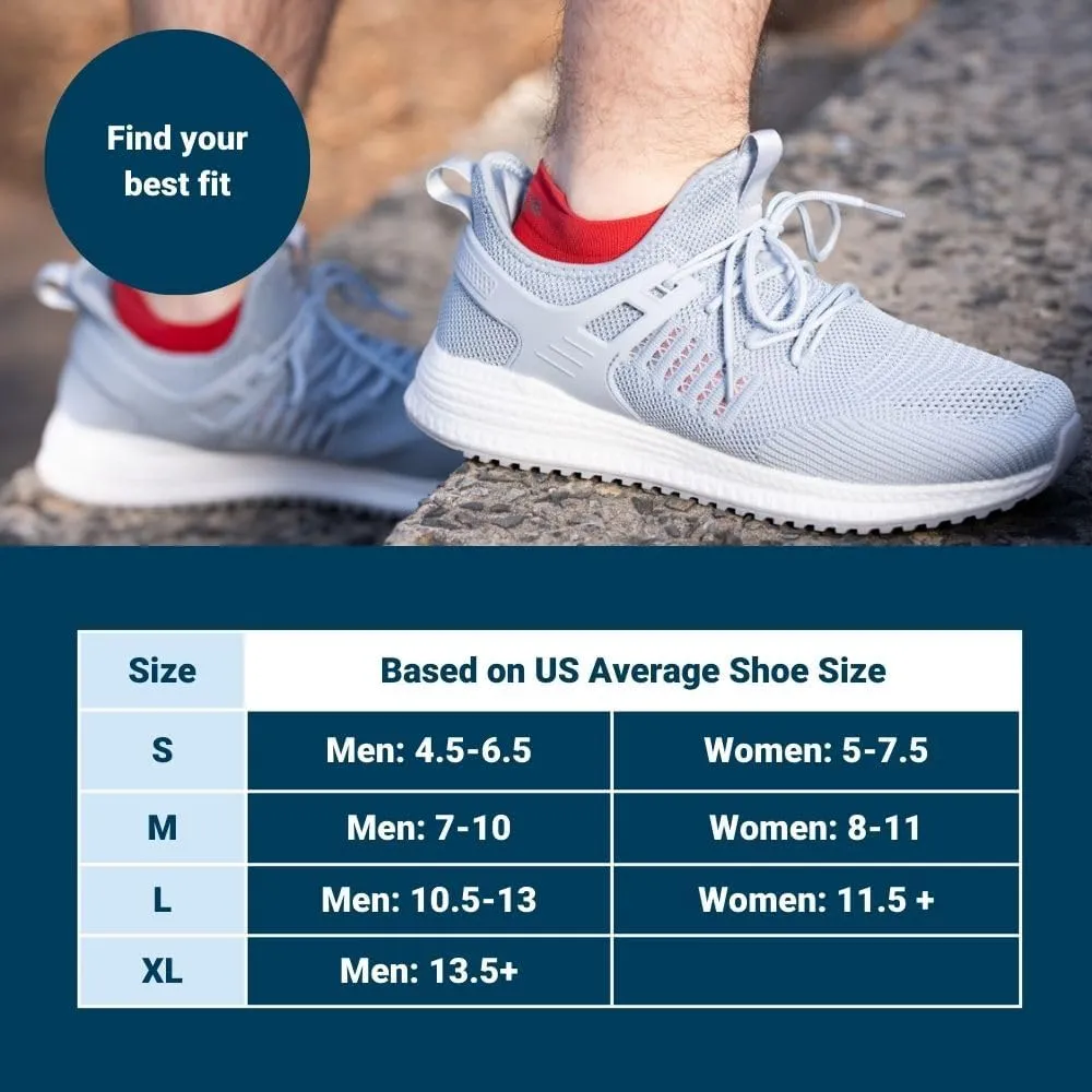 OS1st AC4 Active Comfort No-Show Socks | Blister Protection, double-tab and reinforced seamless toe