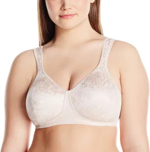 Playtex Women's Wireless Bra, 18 Hour Plus-Size Bras Available, Ultimate Lift, Moisture-Wicking, Single or 2-Pack
