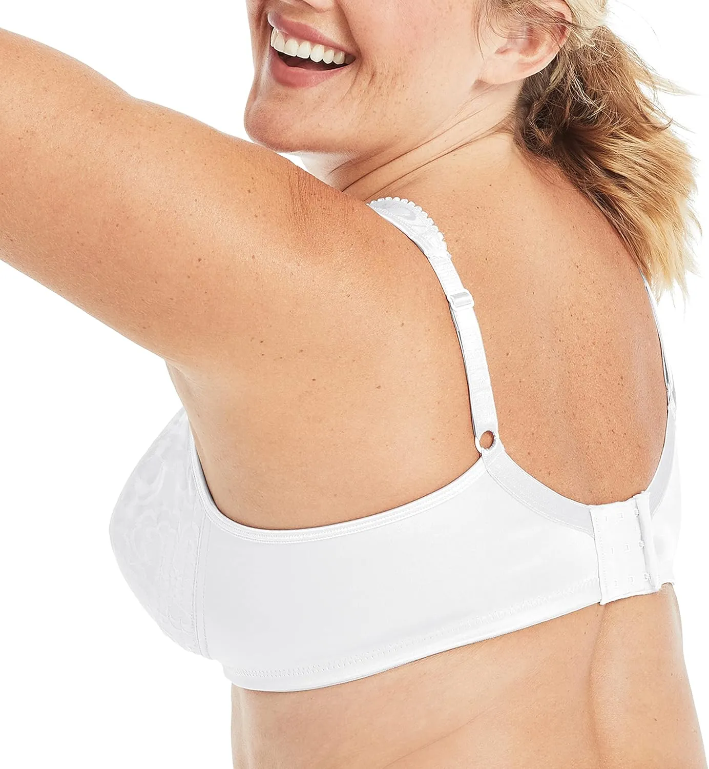 Playtex Women's Wireless Bra, 18 Hour Plus-Size Bras Available, Ultimate Lift, Moisture-Wicking, Single or 2-Pack