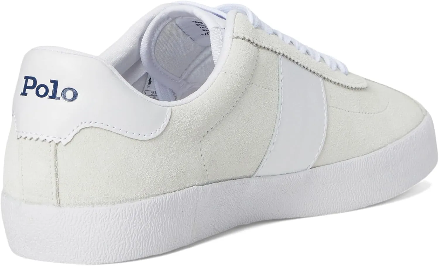 POLO RALPH LAUREN Men's Court Vulc Leather-Suede Sneaker